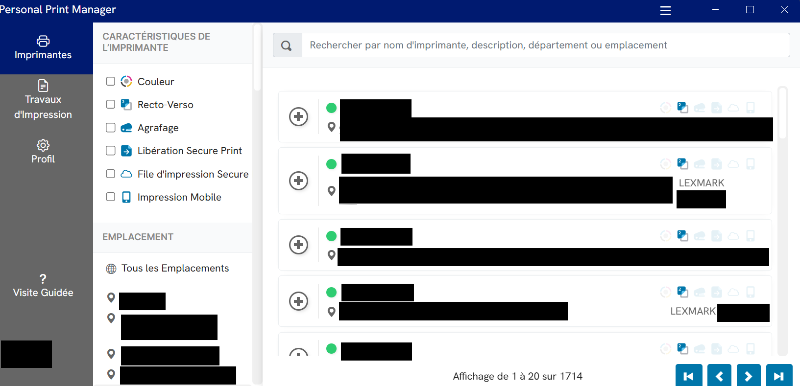 Recherche PPM